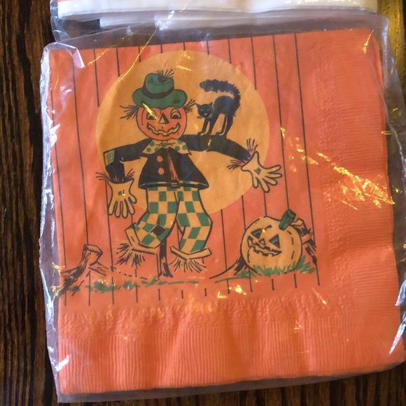 Vintage Halloween Party Paper Lot - Picture 2 of 9